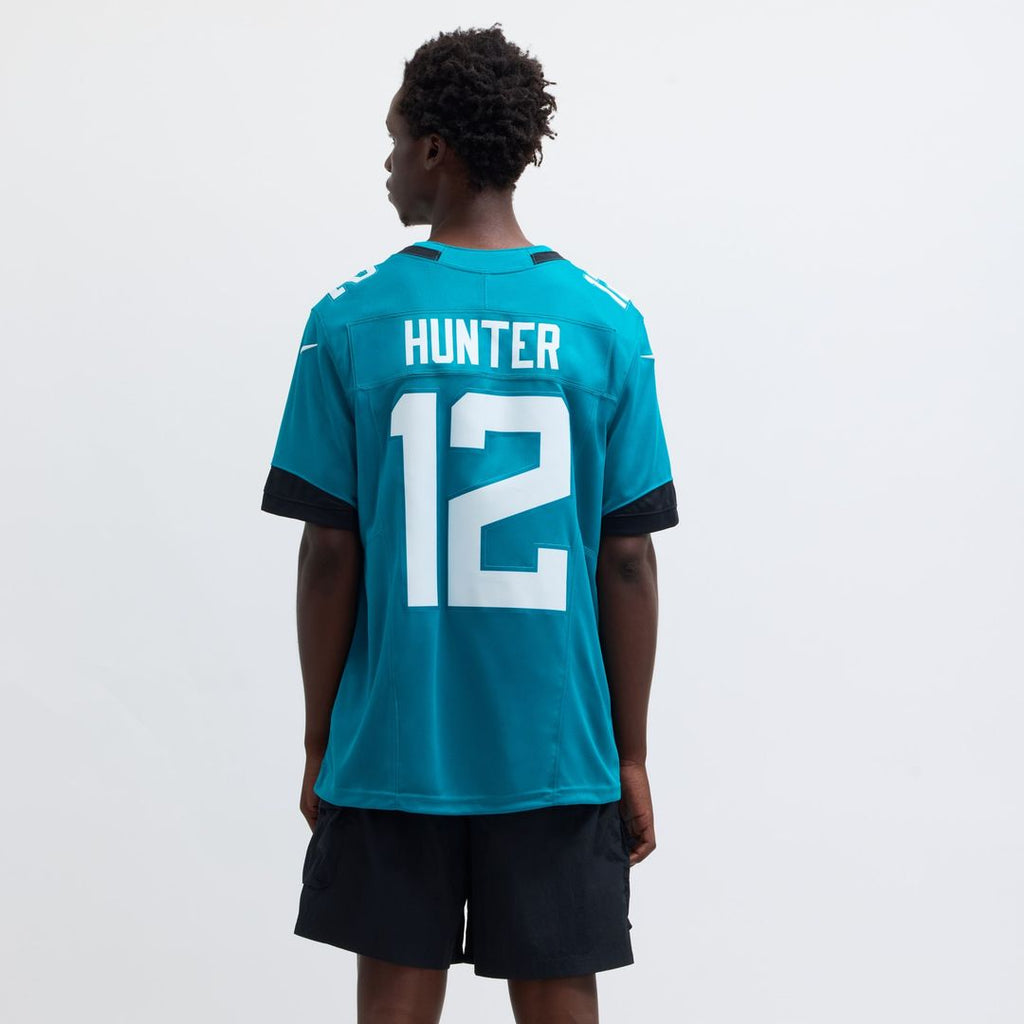 Jacksonville Jaguars Travis Hunter Nike Teal Team Limited Jersey product image 5, provided for visual reference and product