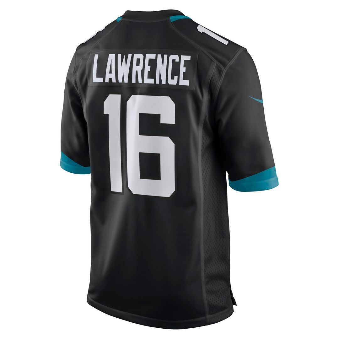 Jacksonville Jaguars Trevor Lawrence Nike White Game Jersey product image 9, provided for visual reference and product