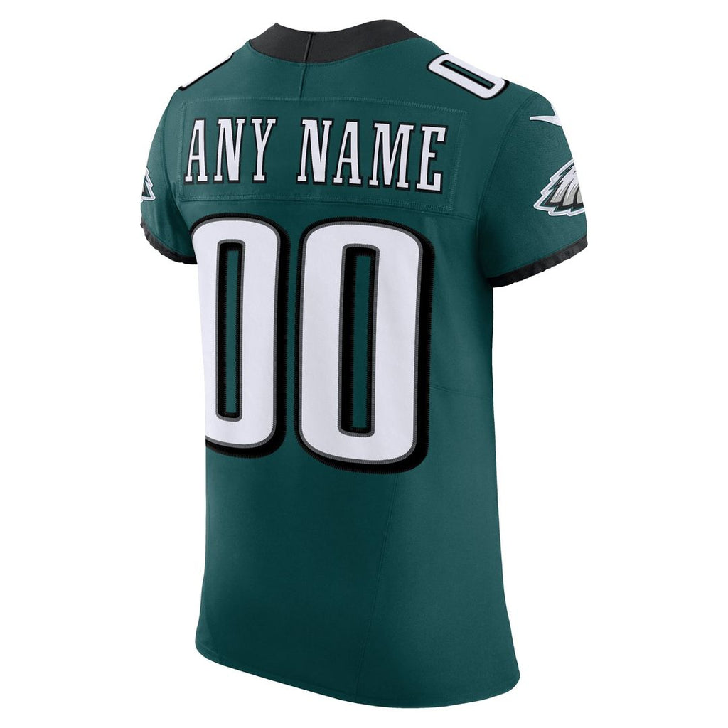 Philadelphia Eagles Nike Midnight Green Team Vapor F.U.S.E. Elite Custom Jersey product image 3, provided for visual