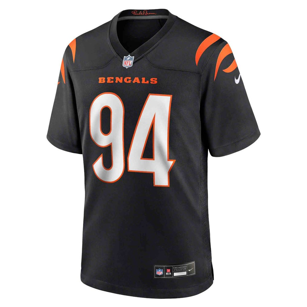 Cincinnati Bengals Sam Hubbard Nike Black Player Game Jersey product image 2, provided for visual reference and product