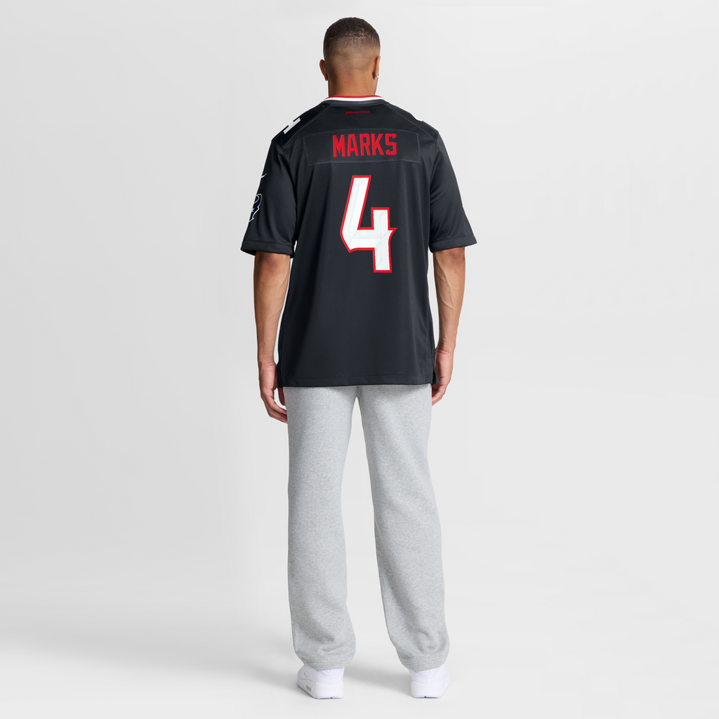 Houston Texans Woody Marks Nike Navy Team Game Jersey product image 5, provided for visual reference and product detail