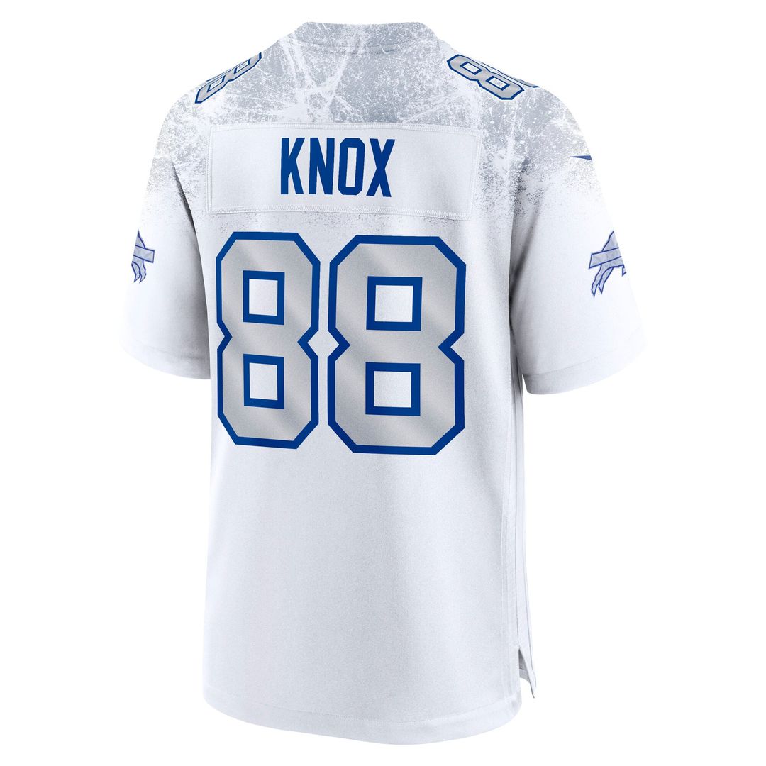 Buffalo Bills Dawson Knox Nike White Rivalries Collection Game Jersey product image 3, provided for visual reference and