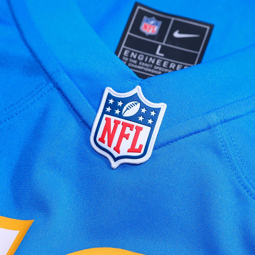 Los Angeles Chargers Bobby Hart Nike Powder Blue Team Game Jersey product image 6, provided for visual reference and product