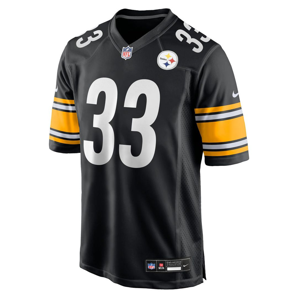 Pittsburgh Steelers Jack Sawyer Nike Black Team Game Jersey product image 8, provided for visual reference and product