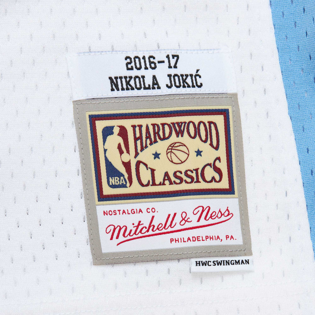 Men's Mitchell & Ness Nikola Jokic White Denver Nuggets product image 8