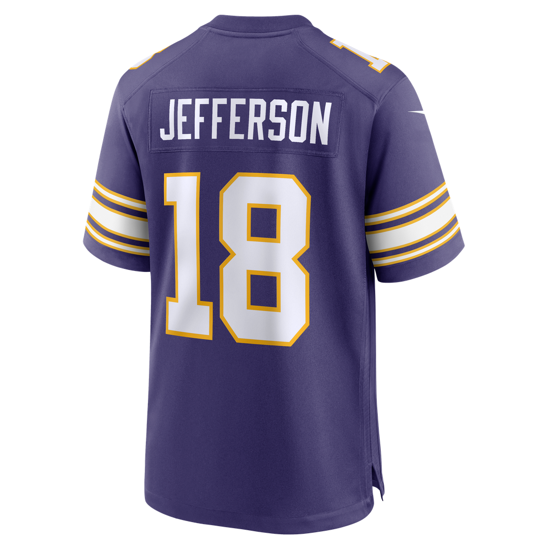 Minnesota Vikings Justin Jefferson Nike White Alternate Game Player Jersey product image 33, provided for visual reference