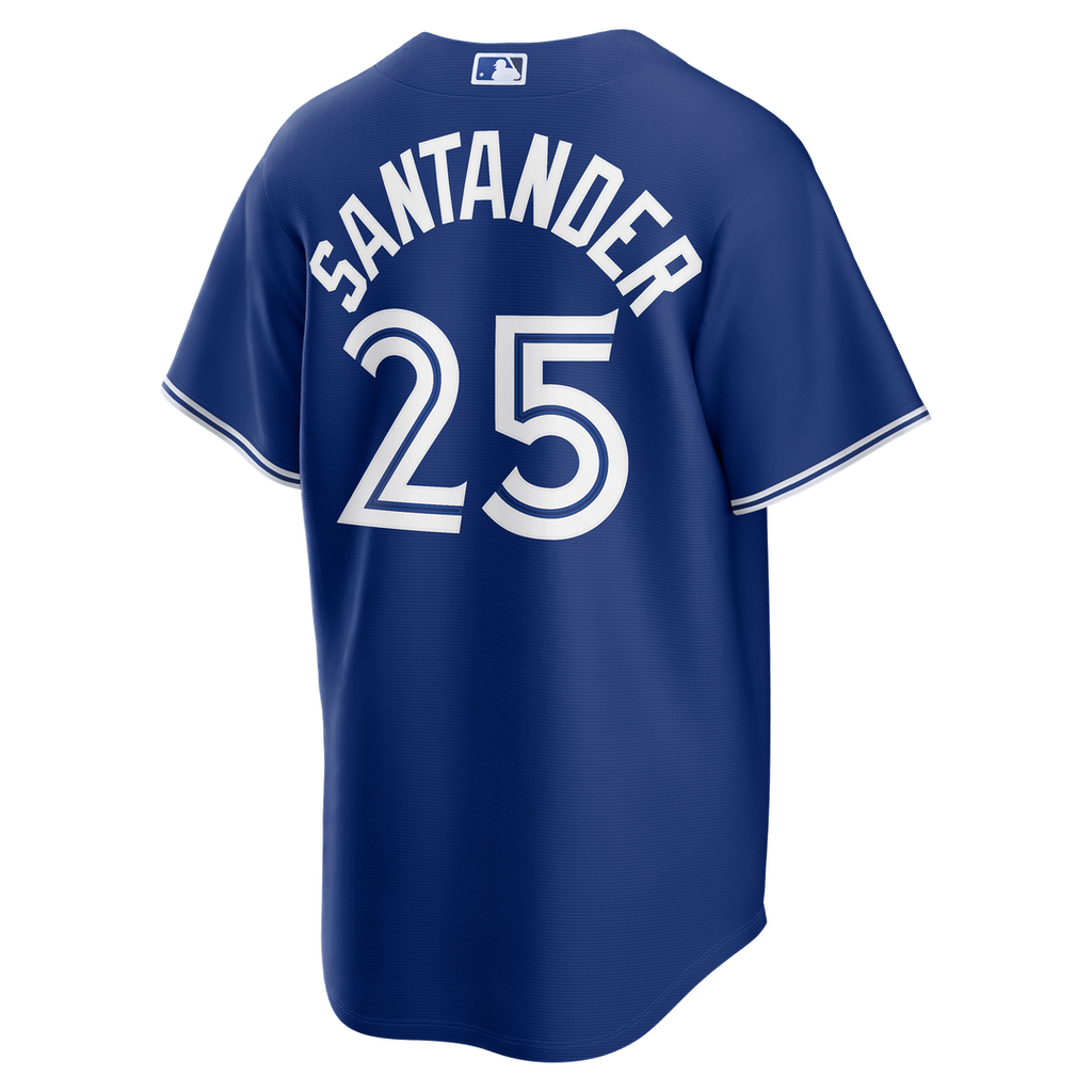 Toronto Blue Jays Anthony Santander Nike Light Blue Alternate Replica Jersey product image 9, provided for visual reference