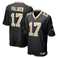 New Orleans Saints Trey Palmer Nike Black Team Game Jersey product image 1, provided for visual reference and product detail