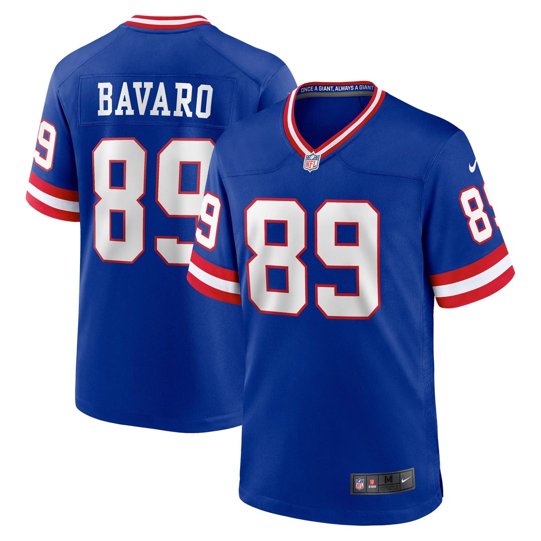 New York Giants Mark Bavaro Nike Royal Retired Player Alternate Game Jersey product image 1, provided for visual reference