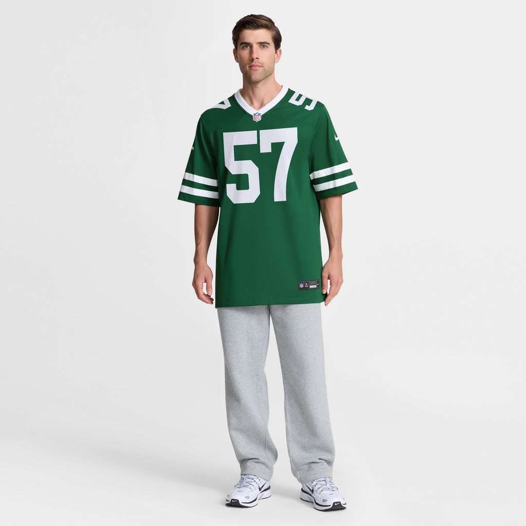 New York Jets C.J. Mosley Nike Legacy Green Team Game Jersey product image 15, provided for visual reference and product