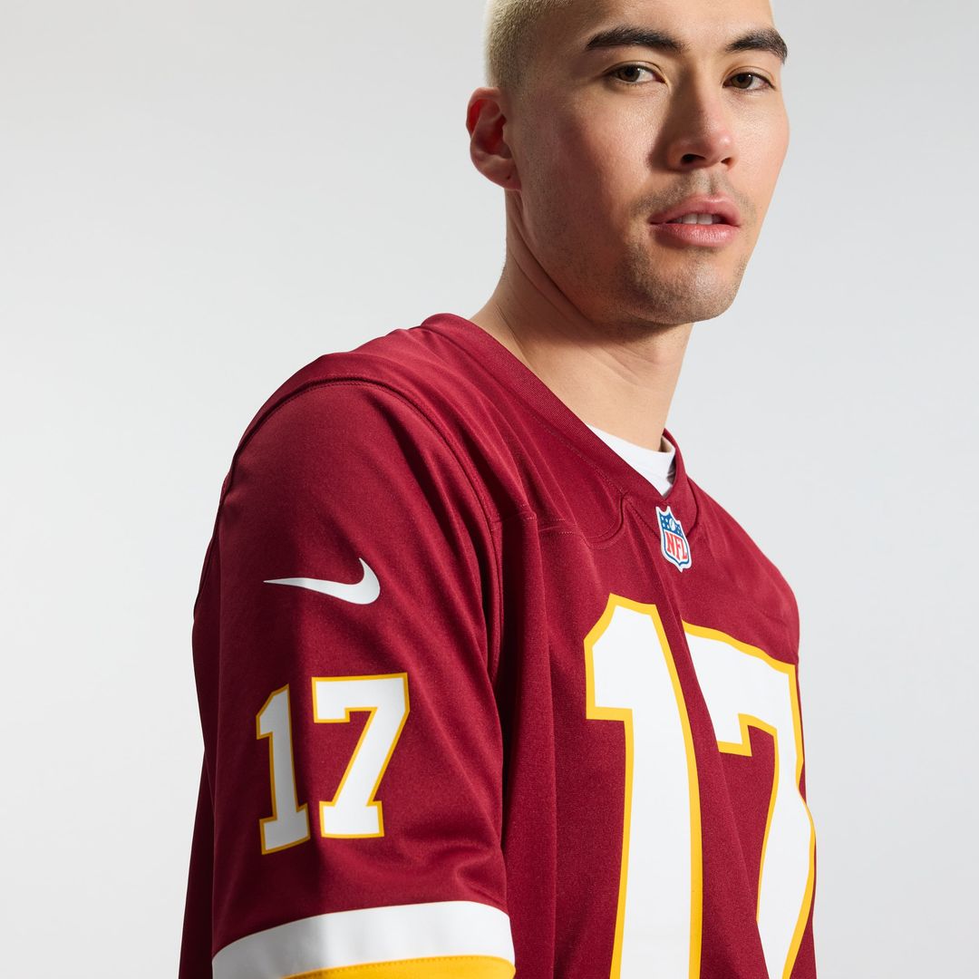 Hail Raiser Washington Commanders Terry McLaurin Nike Black Alternate Game Jersey product image 36, provided for visual