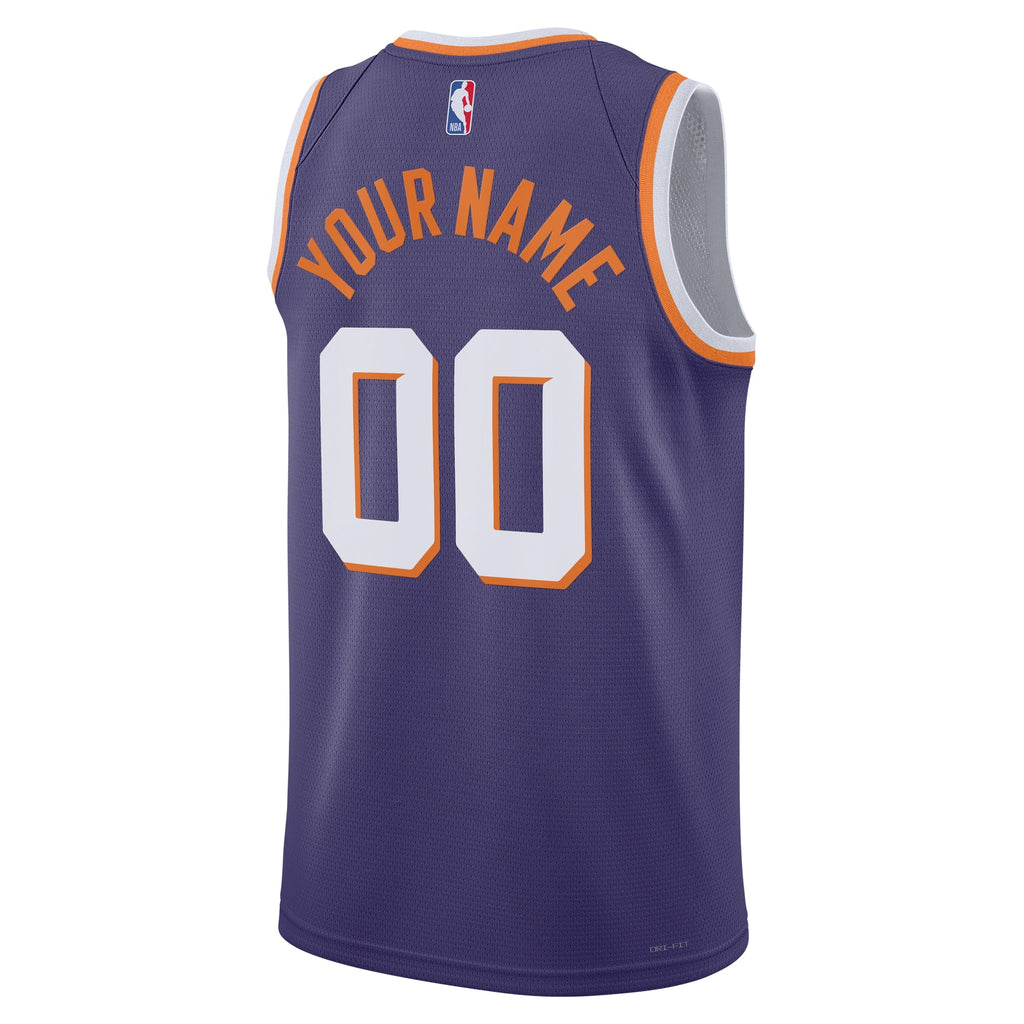 Phoenix Suns Nike Icon Swingman Jersey - Custom - Unisex product image 4, provided for visual reference and product detail