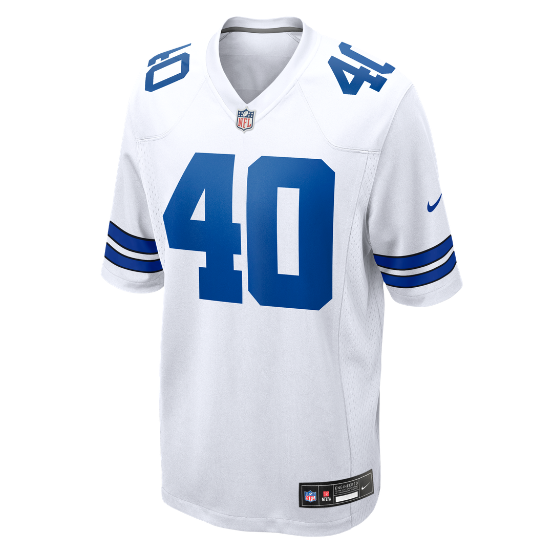 Dallas Cowboys Von Miller Nike White Game Jersey product image 2, provided for visual reference and product detail review