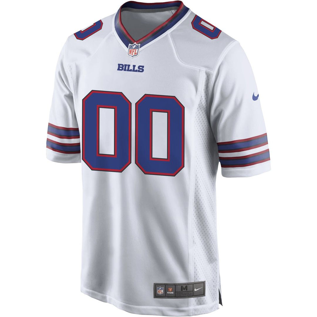 Buffalo Bills Nike White Custom Game Jersey product image 2, provided for visual reference and product detail review