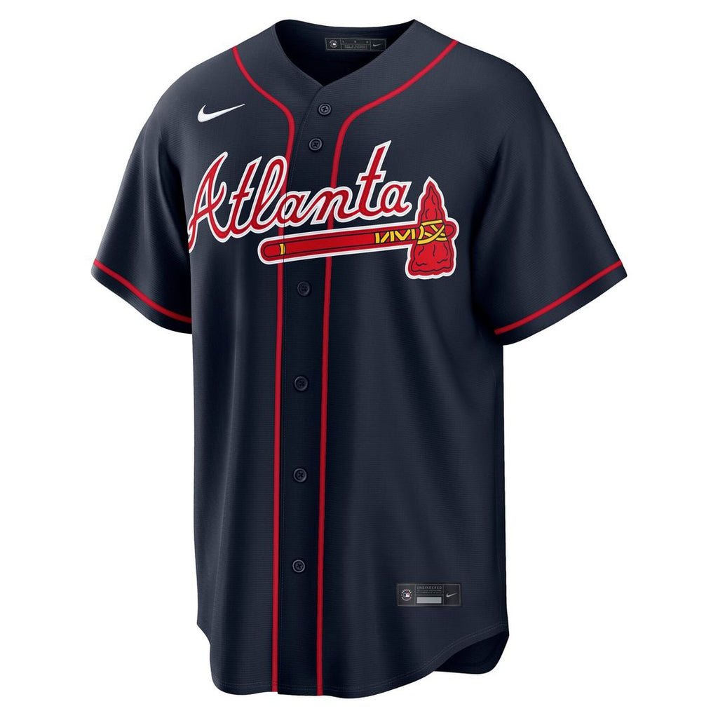 Atlanta Braves Austin Riley Nike White Home Replica Jersey product image 12, provided for visual reference and product
