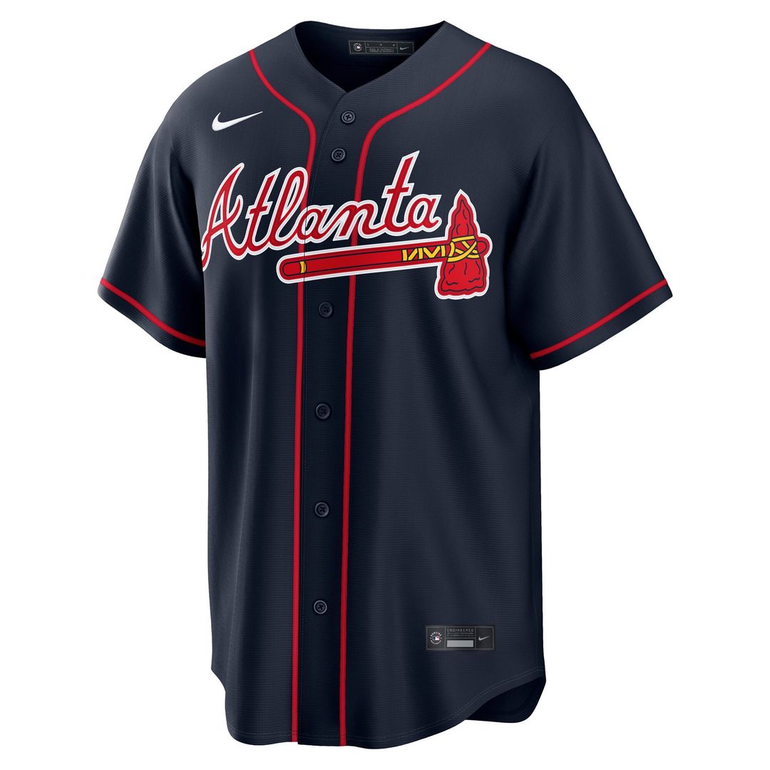 Atlanta Braves Austin Riley Nike White Home Replica Jersey product image 12, provided for visual reference and product
