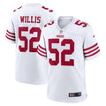 San Francisco 49ers Patrick Willis Nike White Retired Player Game Jersey product image 1, provided for visual reference and
