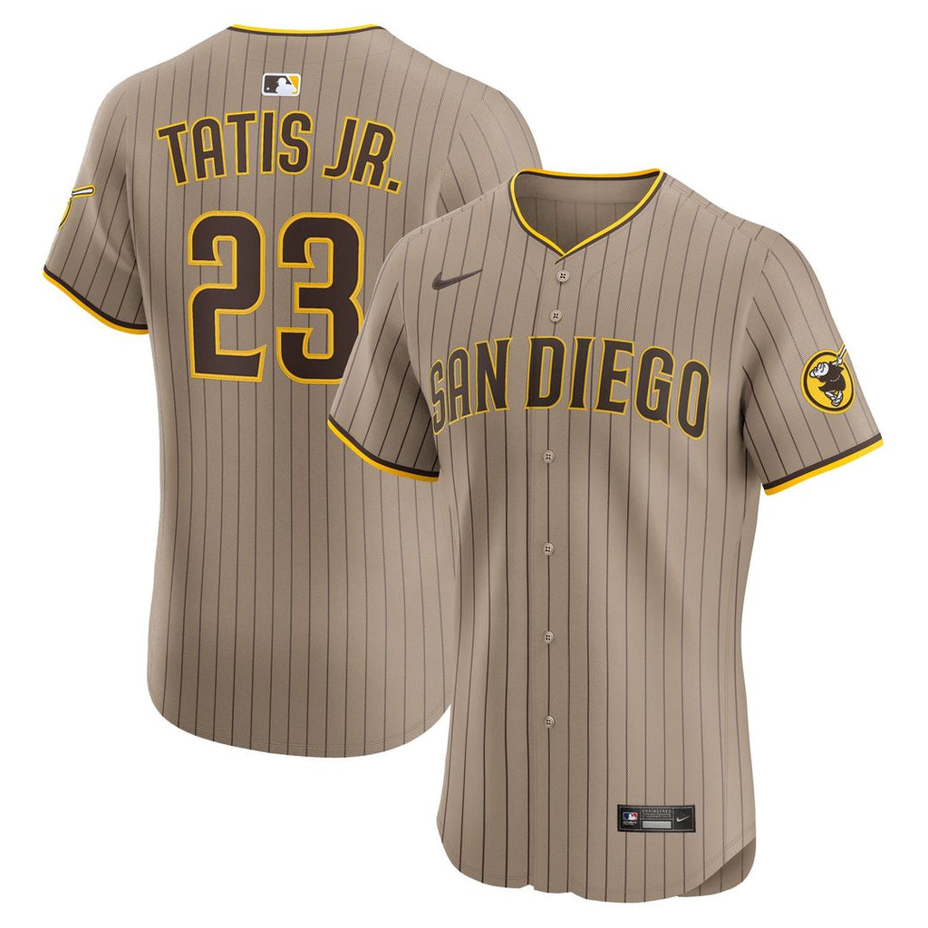 San Diego Padres Fernando Tatis Jr. Nike White Home Elite Jersey product image 7, provided for visual reference and product