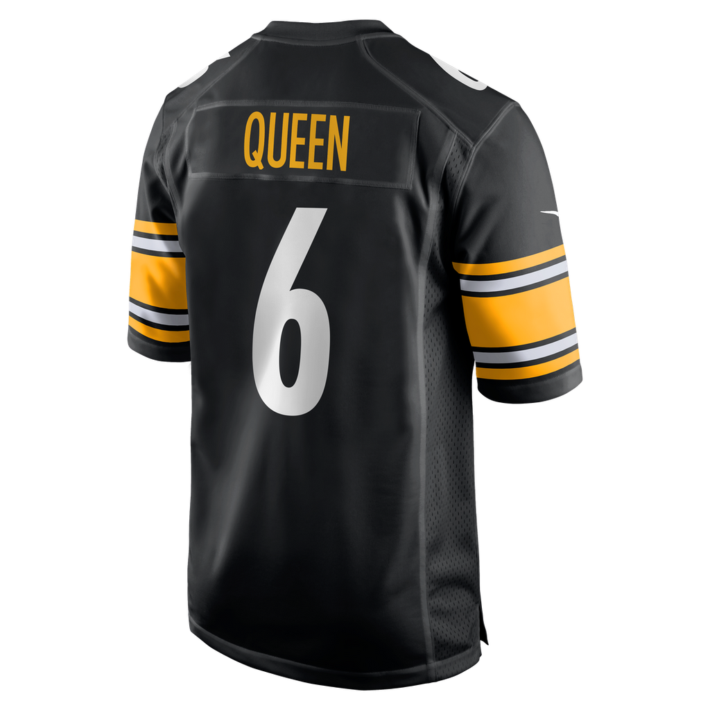 Pittsburgh Steelers Patrick Queen Nike Gold Alternate 1933 Throwback Game Jersey product image 9, provided for visual