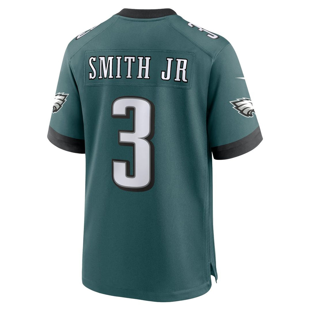 Philadelphia Eagles Nolan Smith Nike Midnight Green Team Game Jersey product image 3, provided for visual reference and