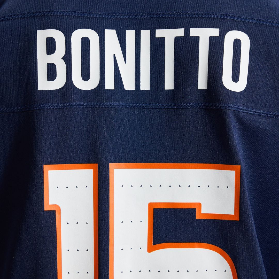 Denver Broncos Nik Bonitto Nike Navy Alternate Game Jersey product image 12, provided for visual reference and product