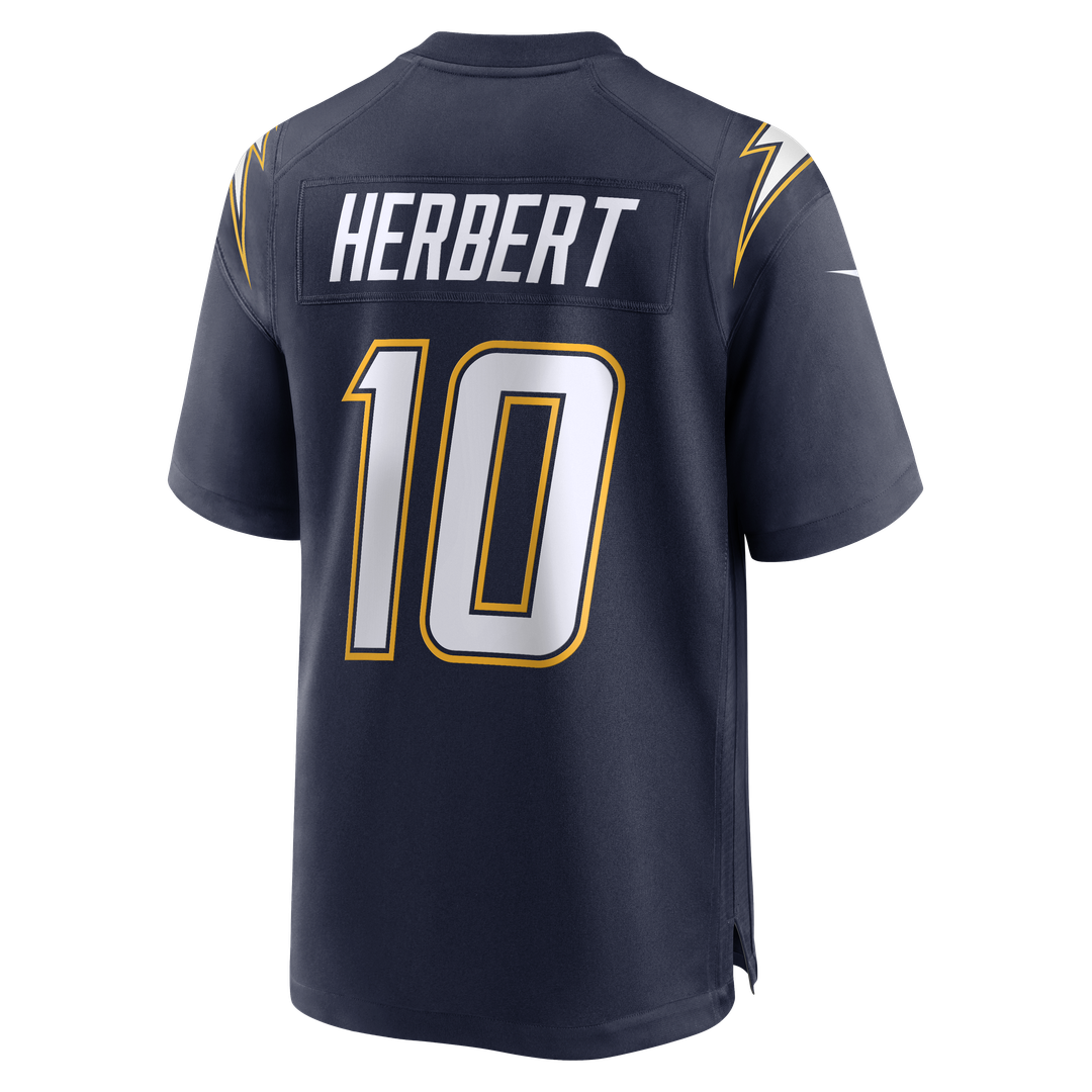 Los Angeles Chargers Justin Herbert Nike Powder Blue Player Game Jersey product image 33, provided for visual reference and