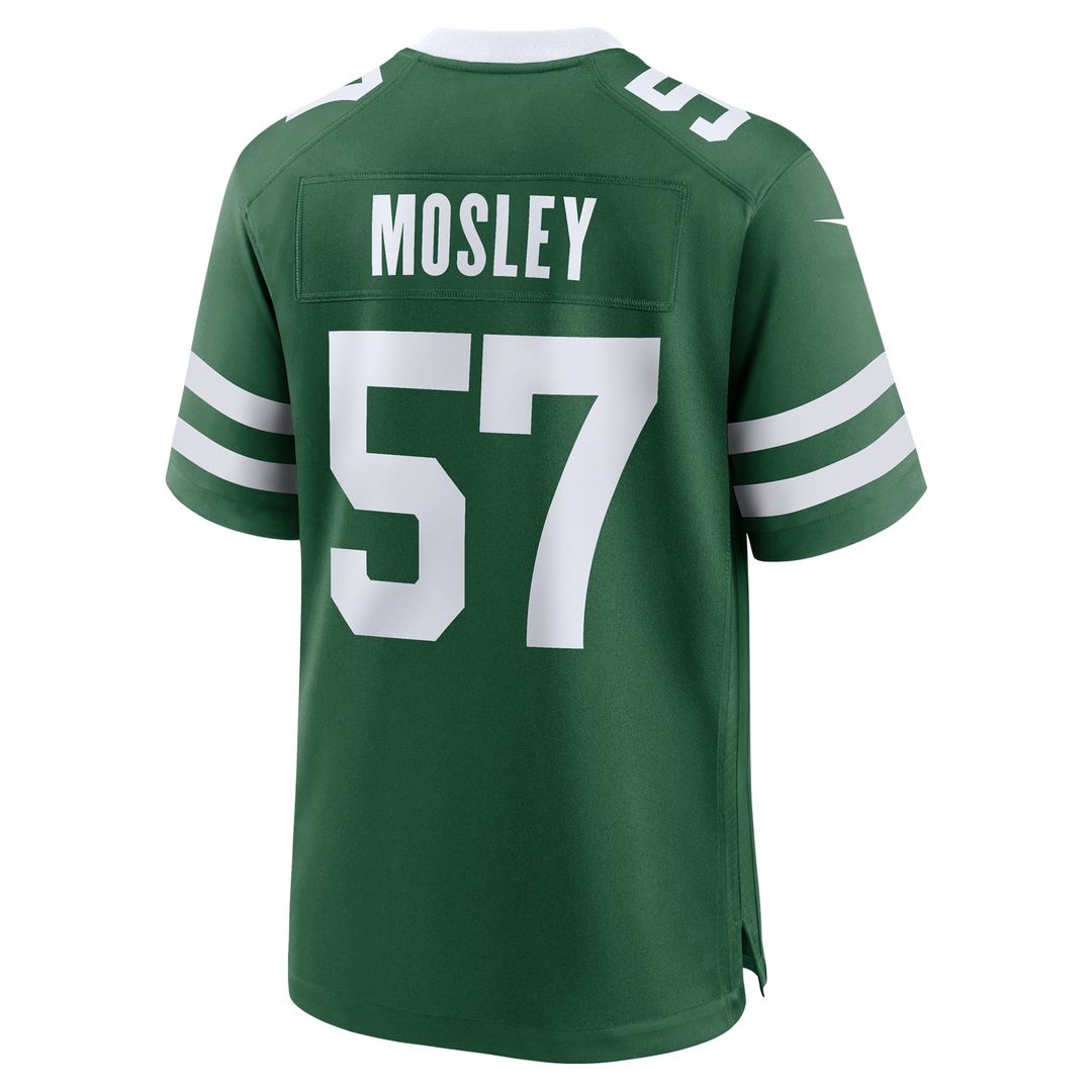 New York Jets C.J. Mosley Nike White Classic Alternate Game Jersey product image 9, provided for visual reference and