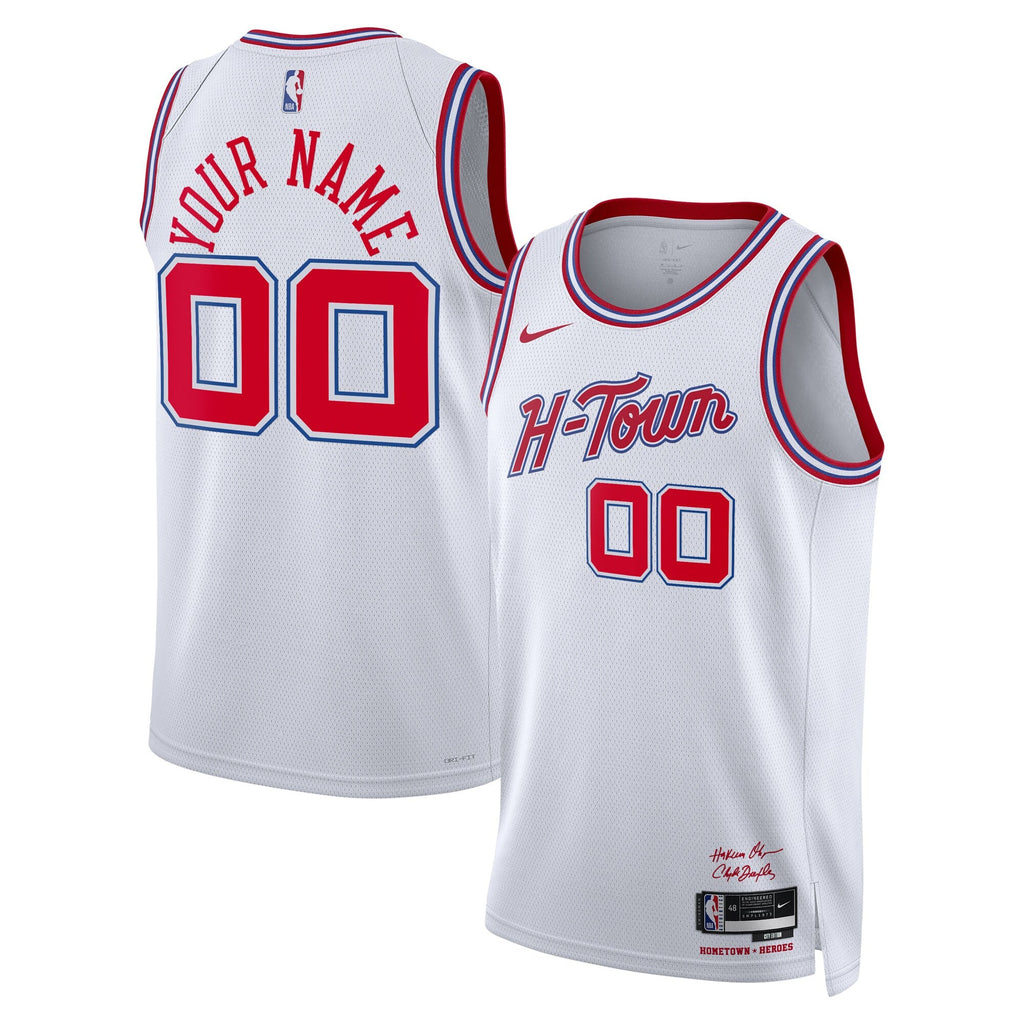Nike Houston Rockets 2025/26 City Edition Swingman Jersey - Custom - Unisex product image 2, provided for visual reference