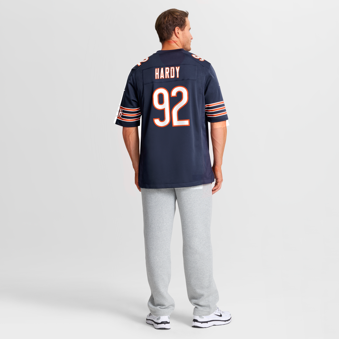 Chicago Bears Daniel Hardy Nike Navy Team Game Jersey product image 8, provided for visual reference and product detail