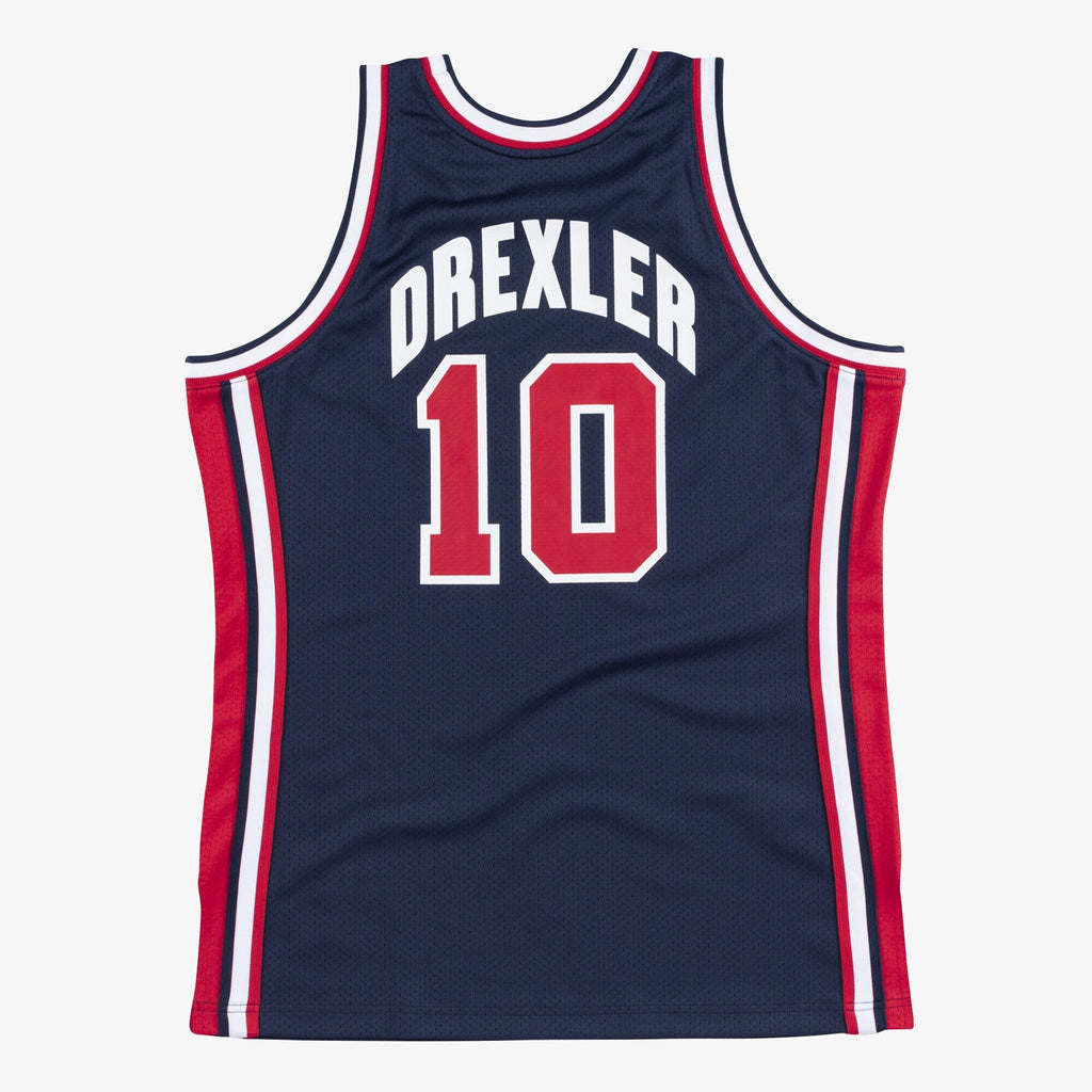 USA Basketball Mitchell & Ness Authentic Jersey Clyde Drexler 1992 product image 3, provided for visual reference and