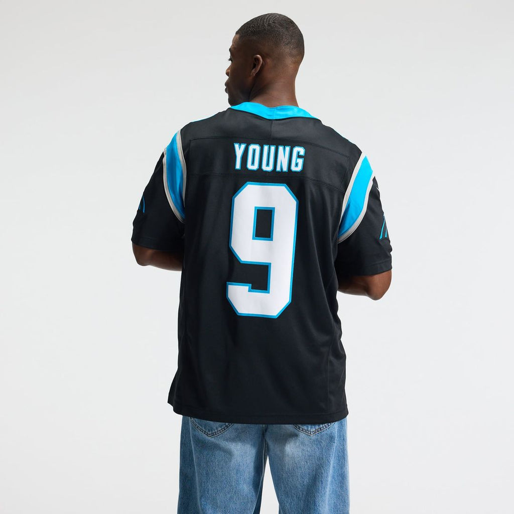Carolina Panthers Bryce Young Nike Blue Alternate Vapor F.U.S.E. Stitched Limited Jersey product image 9, provided for