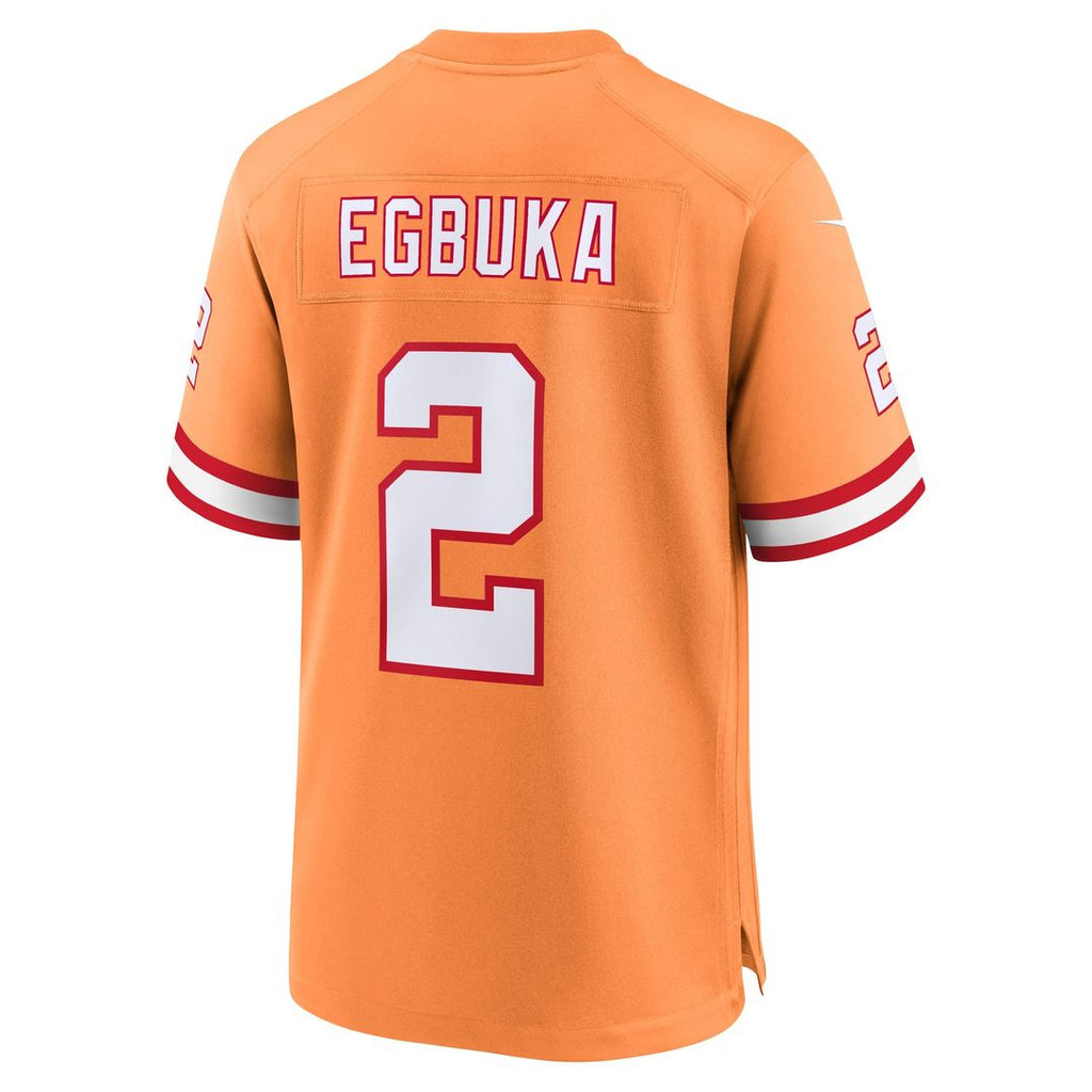 Tampa Bay Buccaneers Emeka Egbuka Nike Creamsicle Alternate 2 Game Jersey product image 9, provided for visual reference and