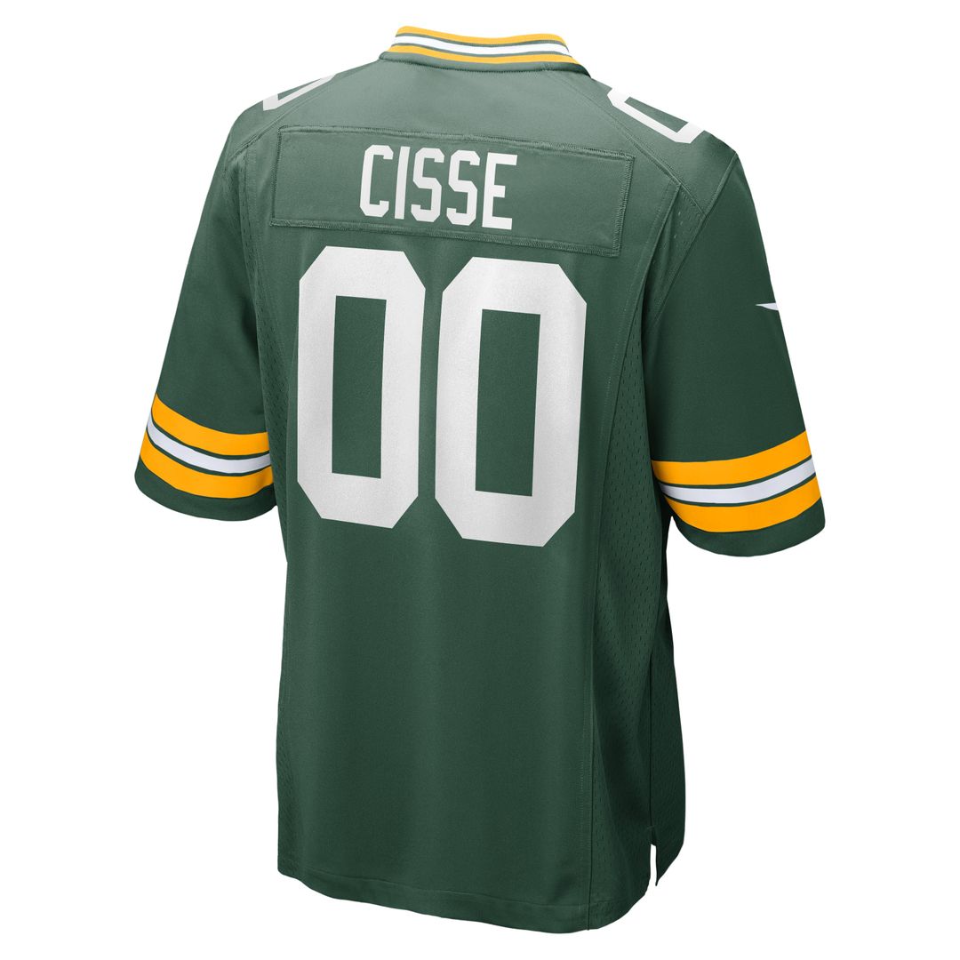 Green Bay Packers Brandon Cisse Nike Green Game Jersey product image 3, provided for visual reference and product detail