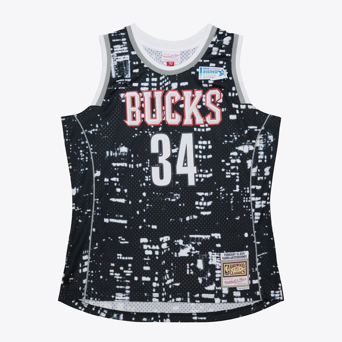 NBA All-Star Mitchell & Ness Swingman Jersey Giannis Antetokounmpo 2015 product image 2, provided for visual reference and
