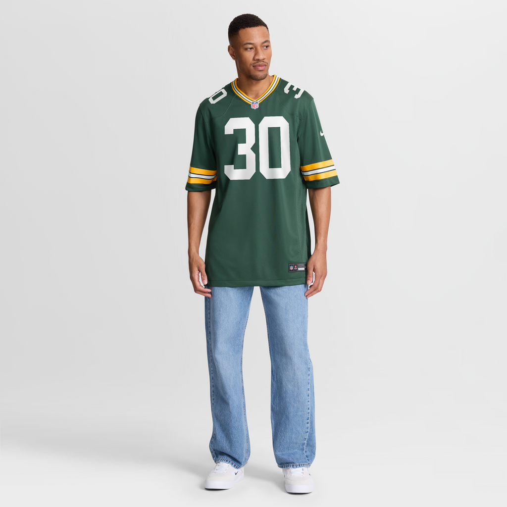 Green Bay Packers Ahman Green Nike Green Team Retired Player Game Jersey product image 7, provided for visual reference and