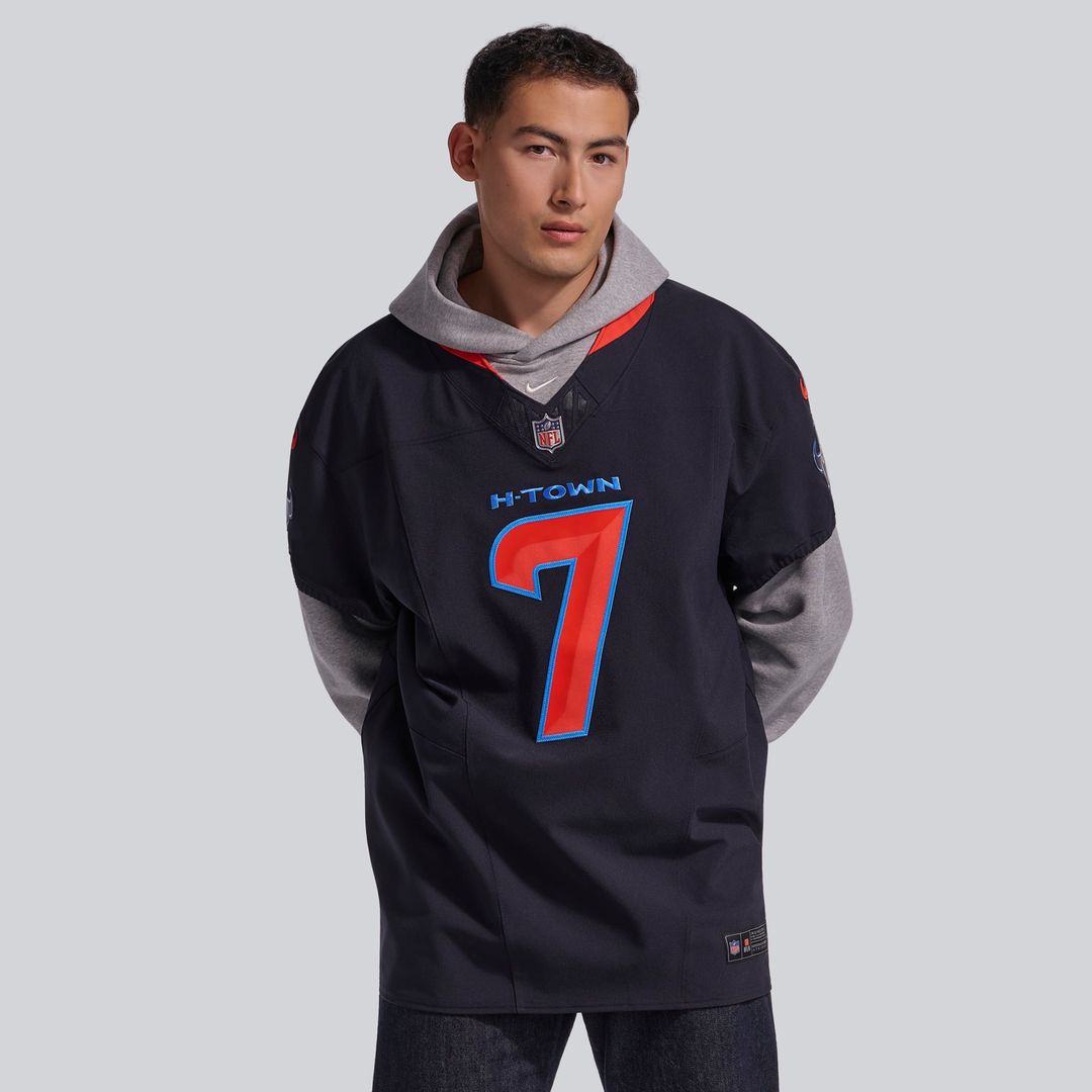 Houston Texans C.J. Stroud Nike Red Alternate Vapor F.U.S.E. Elite Jersey product image 30, provided for visual reference