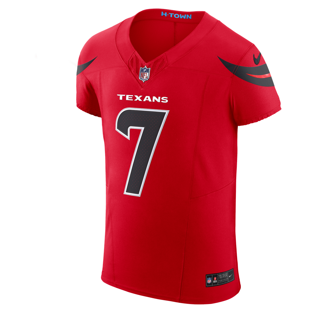 Houston Texans C.J. Stroud Nike Red Alternate Vapor F.U.S.E. Elite Jersey product image 20, provided for visual reference