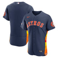 Houston Astros Nike Navy Alternate Sponsor Patch Authentic Jersey product image 1, provided for visual reference and product