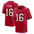 Tampa Bay Buccaneers Easton Stick Nike Red Team Game Jersey product image 1, provided for visual reference and product