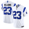 Los Angeles Rams Kyren Williams Nike Fearsome White Vapor F.U.S.E. Stitched Limited Jersey product image 1, provided for