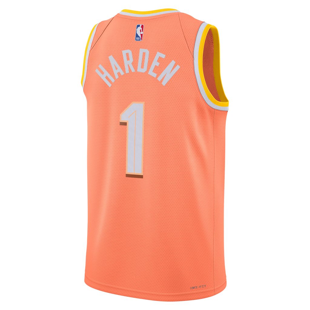 Nike Cleveland Cavaliers 2025/26 City Edition Swingman Jersey - Custom - Unisex - James Harden product image 4, provided for