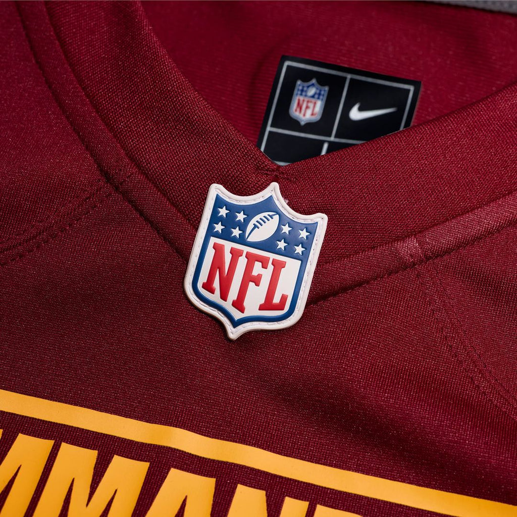 Washington Commanders Javon Kinlaw Nike Burgundy Team Game Jersey product image 4, provided for visual reference and product