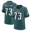Philadelphia Eagles Cameron Williams Nike Midnight Green Team Game Jersey product image 1, provided for visual reference and