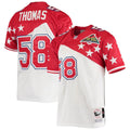 AFC Derrick Thomas Mitchell & Ness White/Red 1995 Pro Bowl Authentic Jersey product image 1, provided for visual reference