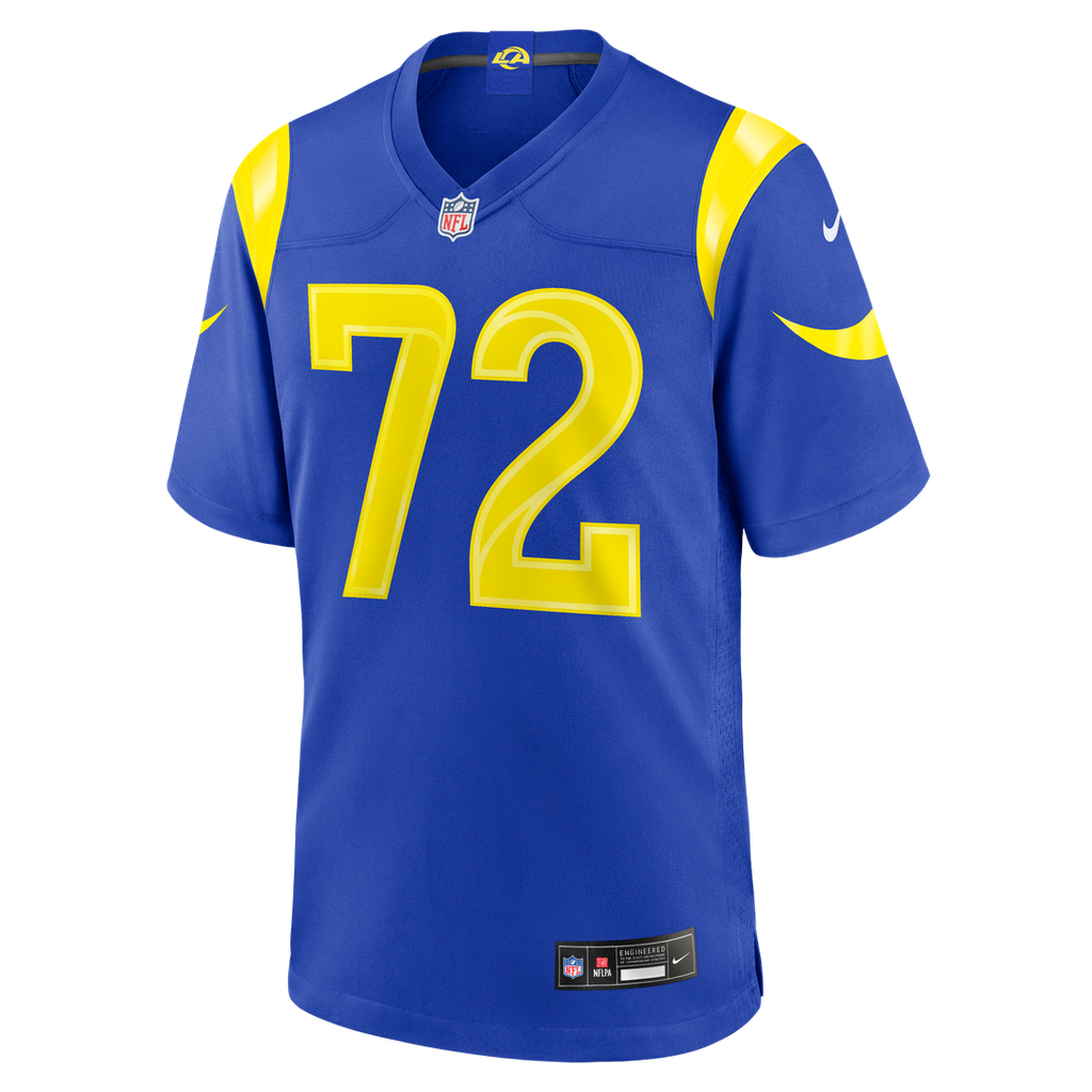 Los Angeles Rams Blake Hance Nike Royal Team Game Jersey product image 2, provided for visual reference and product detail