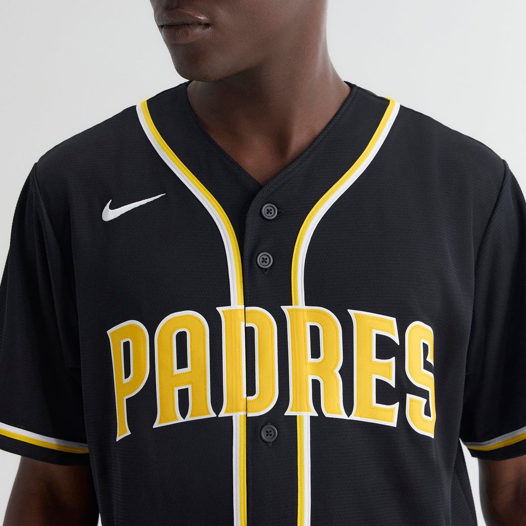 San Diego Padres Fernando Tatis Jr. Nike Fashion Replica Black Out Jersey product image 8, provided for visual reference and