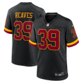 Washington Commanders Jeremy Reaves Nike Black Hail Raiser Alternate Game Jersey product image 1, provided for visual