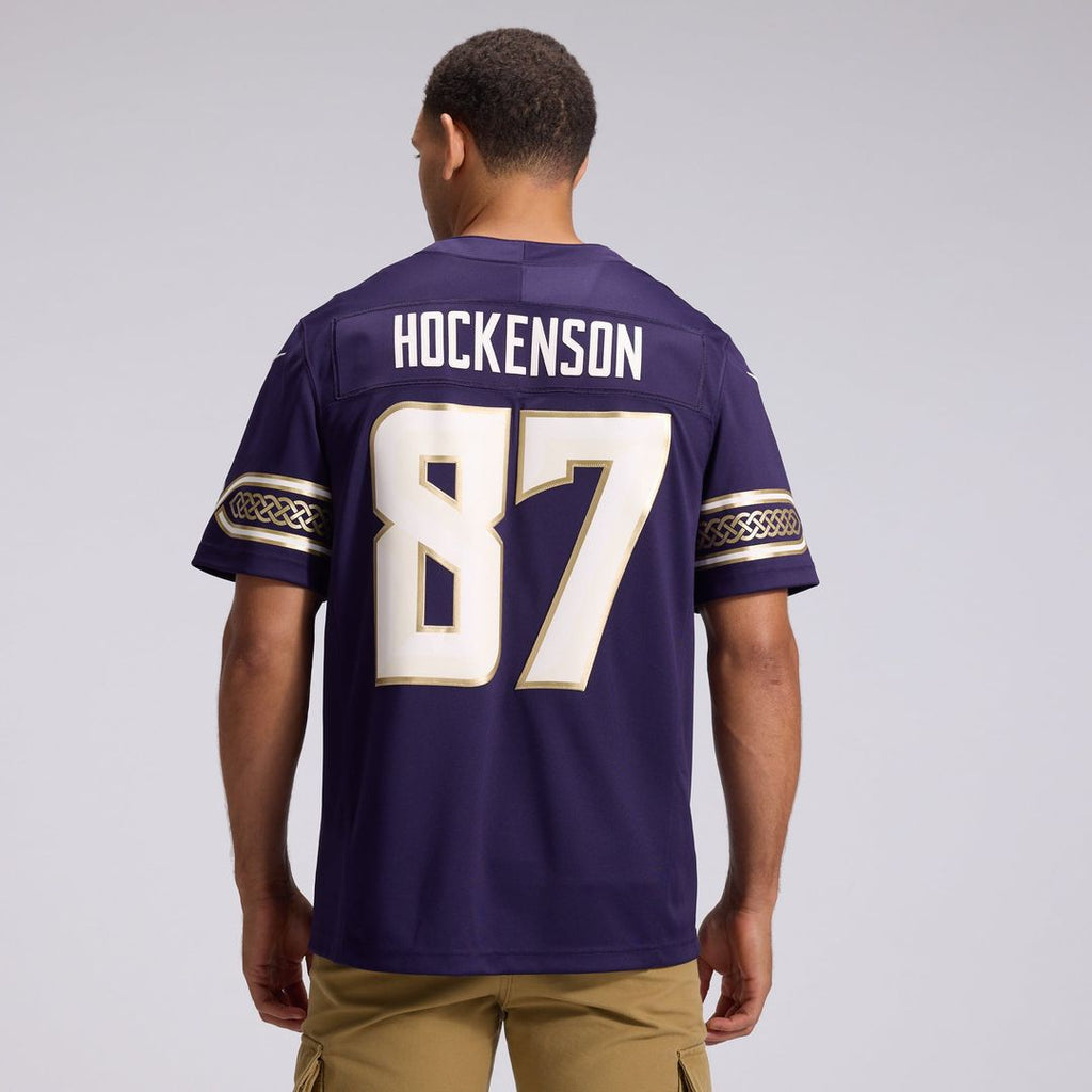 Minnesota Vikings T.J. Hockenson Nike Purple 2026 Rivalries Collection Stitched Limited Jersey product image 3, provided for
