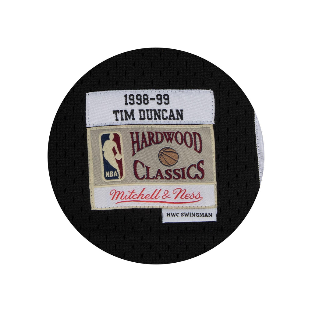 San Antonio Spurs Mitchell & Ness Swingman Jersey Road Tim Duncan 1998-99 product image 4, provided for visual reference and