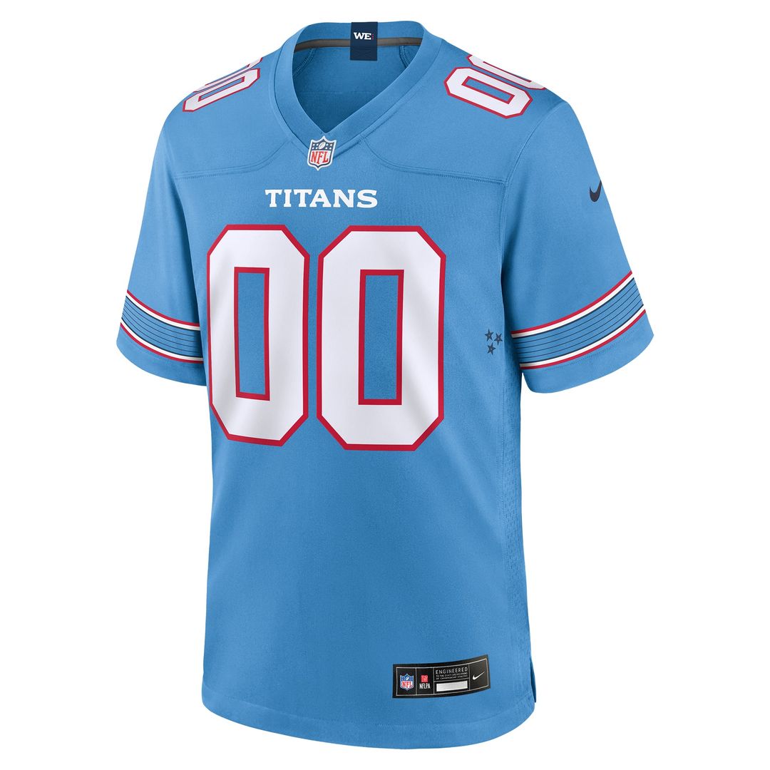Tennessee Titans Nike White Game Custom Jersey product image 14, provided for visual reference and product detail review